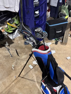 Top Flite Junior Golf Club Set Right Hand Youth Kids W/ Red & Grey