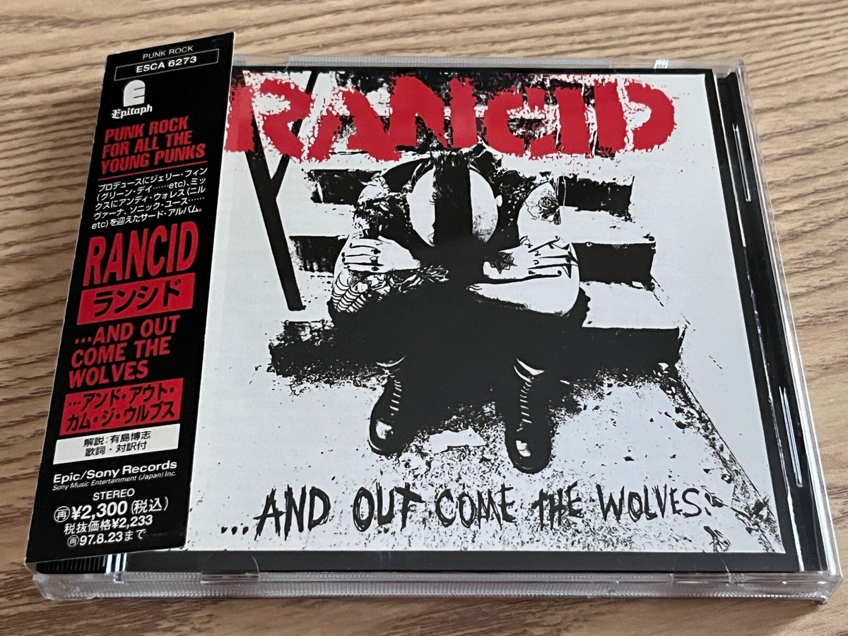 Rancid And Out Come the Wolves Japan OBI CD (Epitaph 1995) Punk