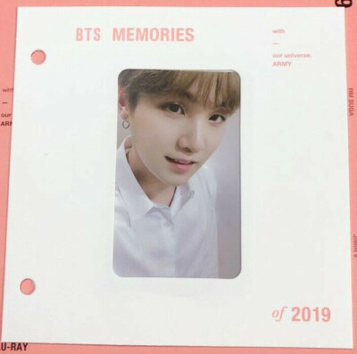 BTS Memories 2019 Blu-ray Photocard V Jungkook JIMIN SUGA RM J