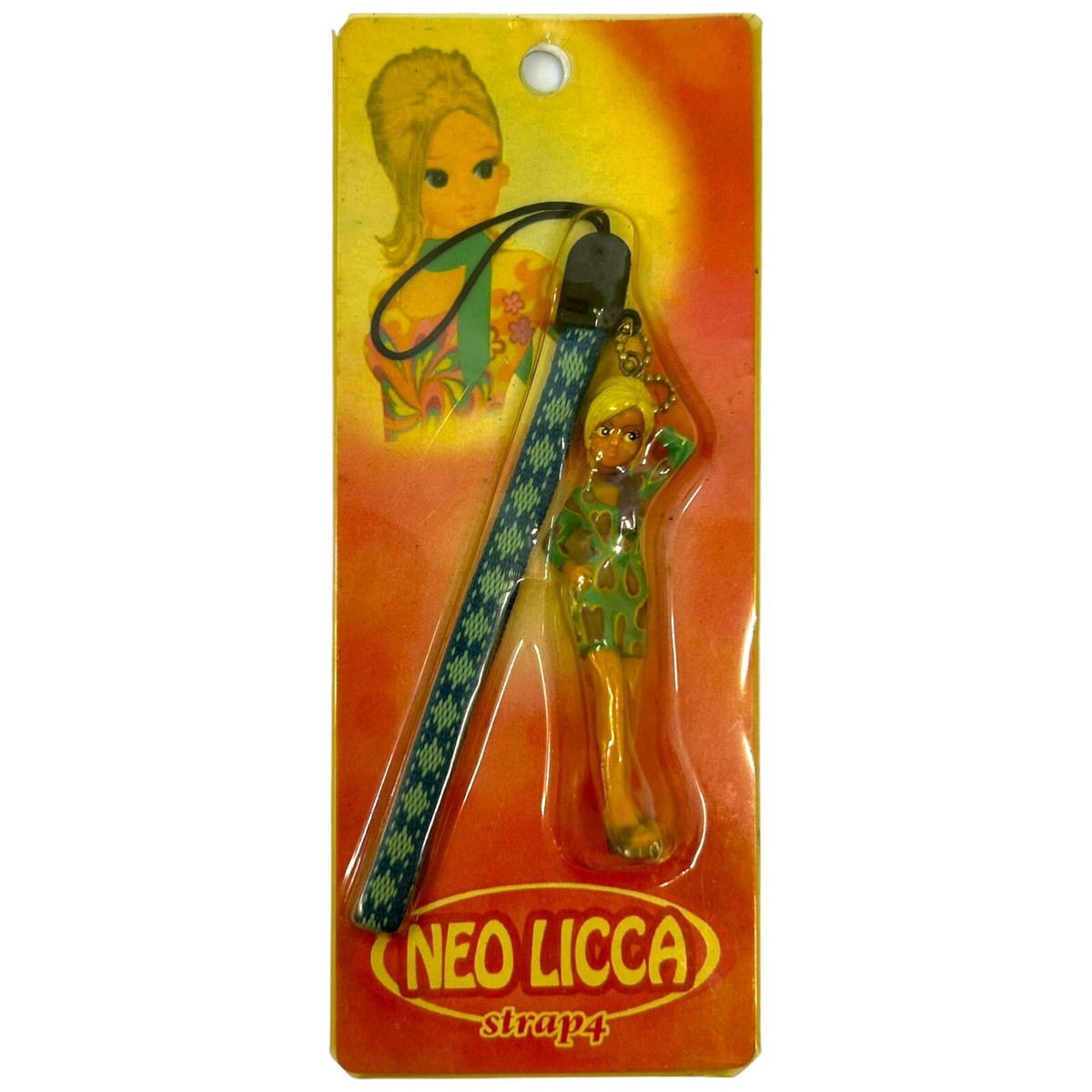 Takara Neo Licca Strap 4 Retro Keychain Phone Charm Re-Ment
