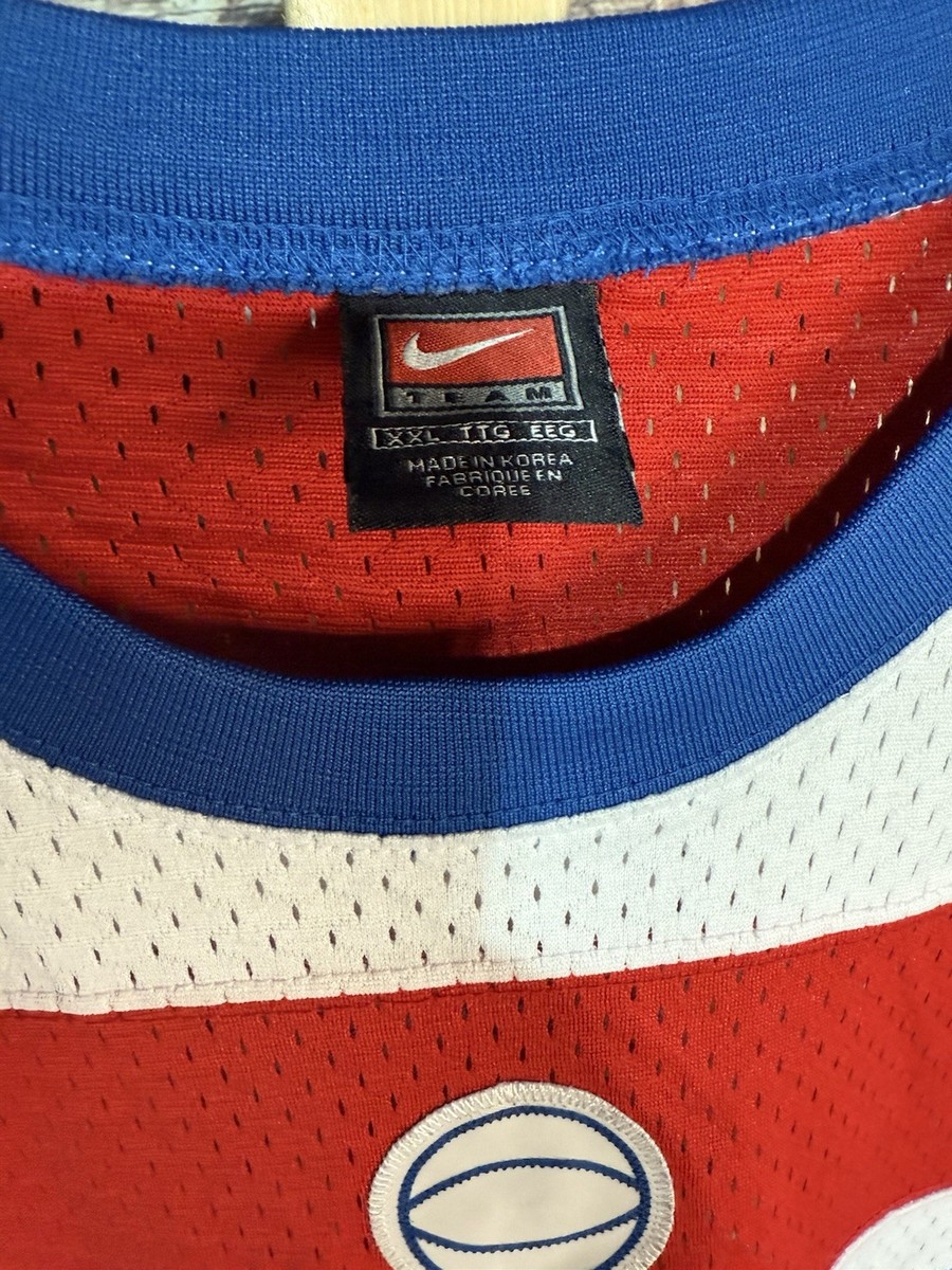 Nike Mens Size 2XLT Michael Jordan #23 Washington Bullets Jersey