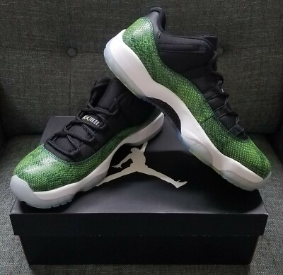 Nike Air Jordan 11 Retro Low Nightshade Green Snakeskin 2014 US