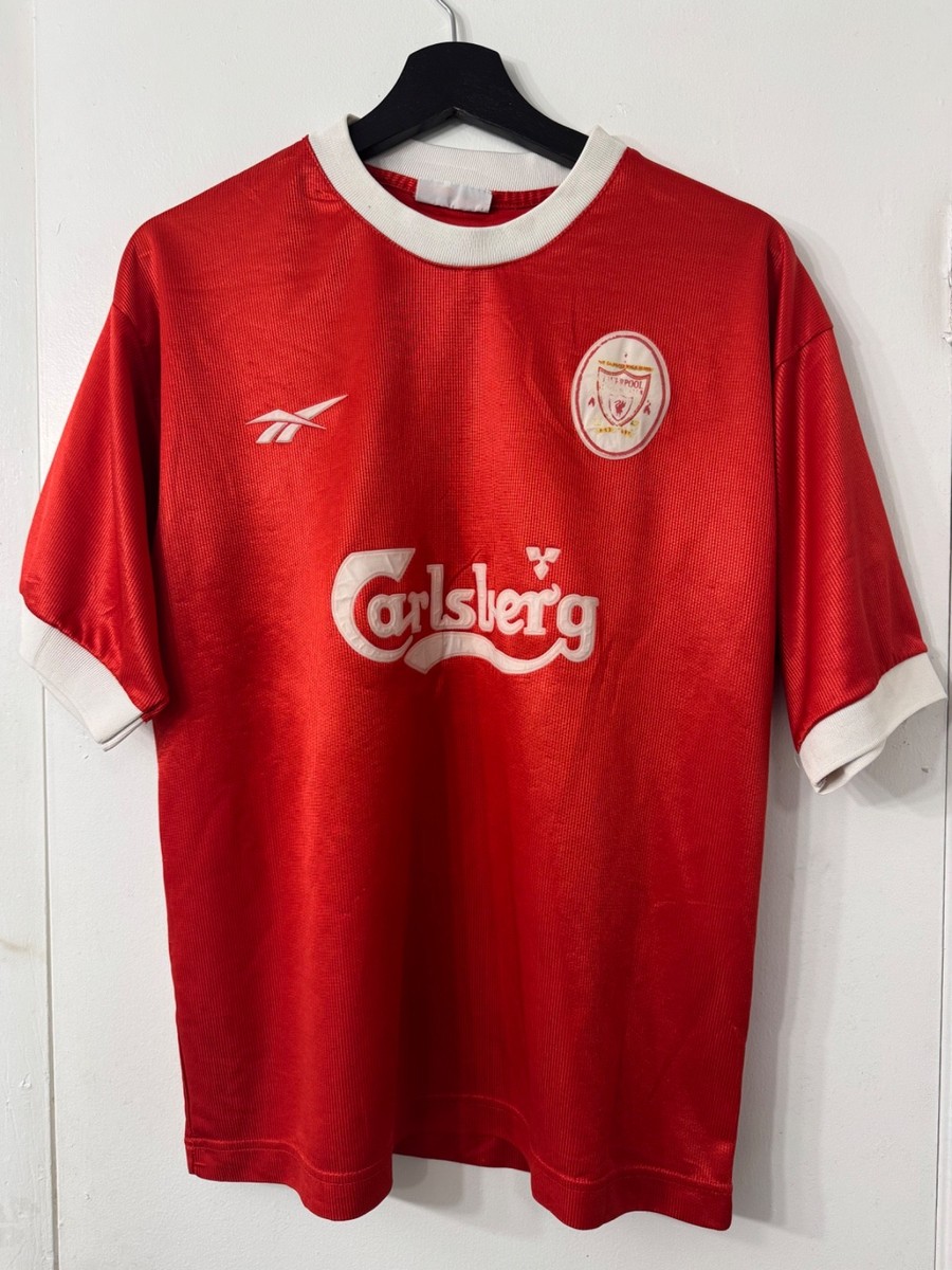 Liverpool FC 1998 1999 90s Vintage Reebok Home Rare Red Soccer