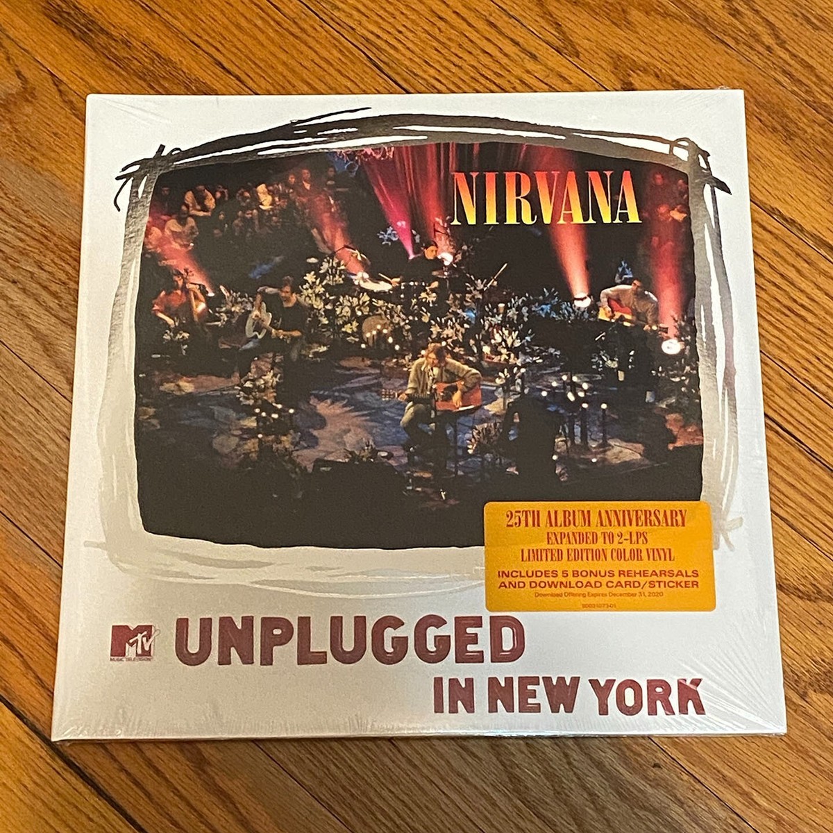 Nirvana MTV Unplugged 25th Anniversary Limited Edition Color Vinyl