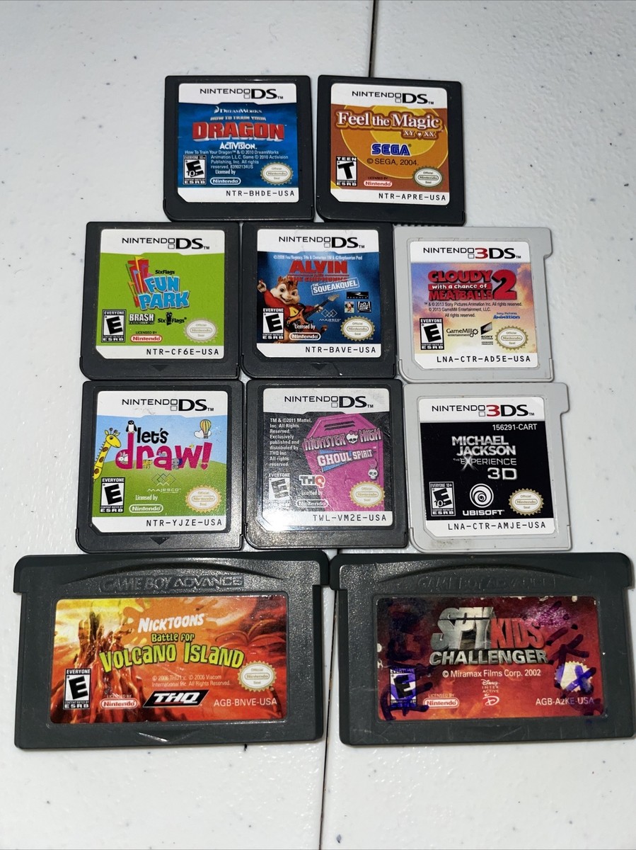 nintendo ds 3ds Gba Gameboy Advance games lot TESTED & WORKING | eBay