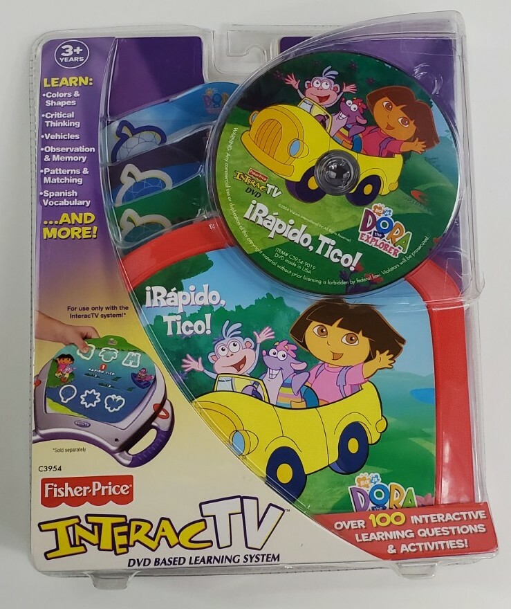 FIsher Price InteracTV DVD Based Learning Dora the Explorer