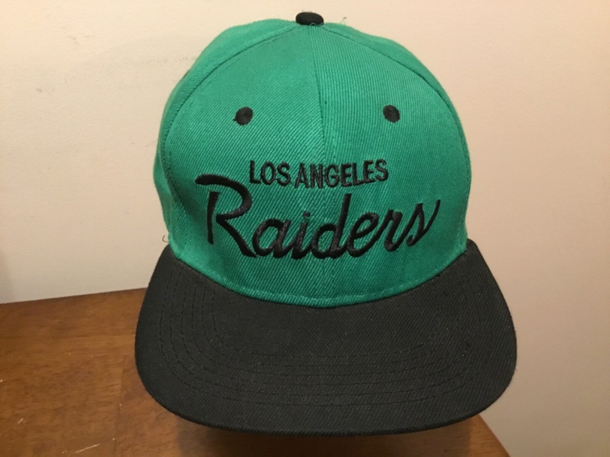 Vintage Snapback Raiders Sports Specialties X TISA Rare Green | eBay