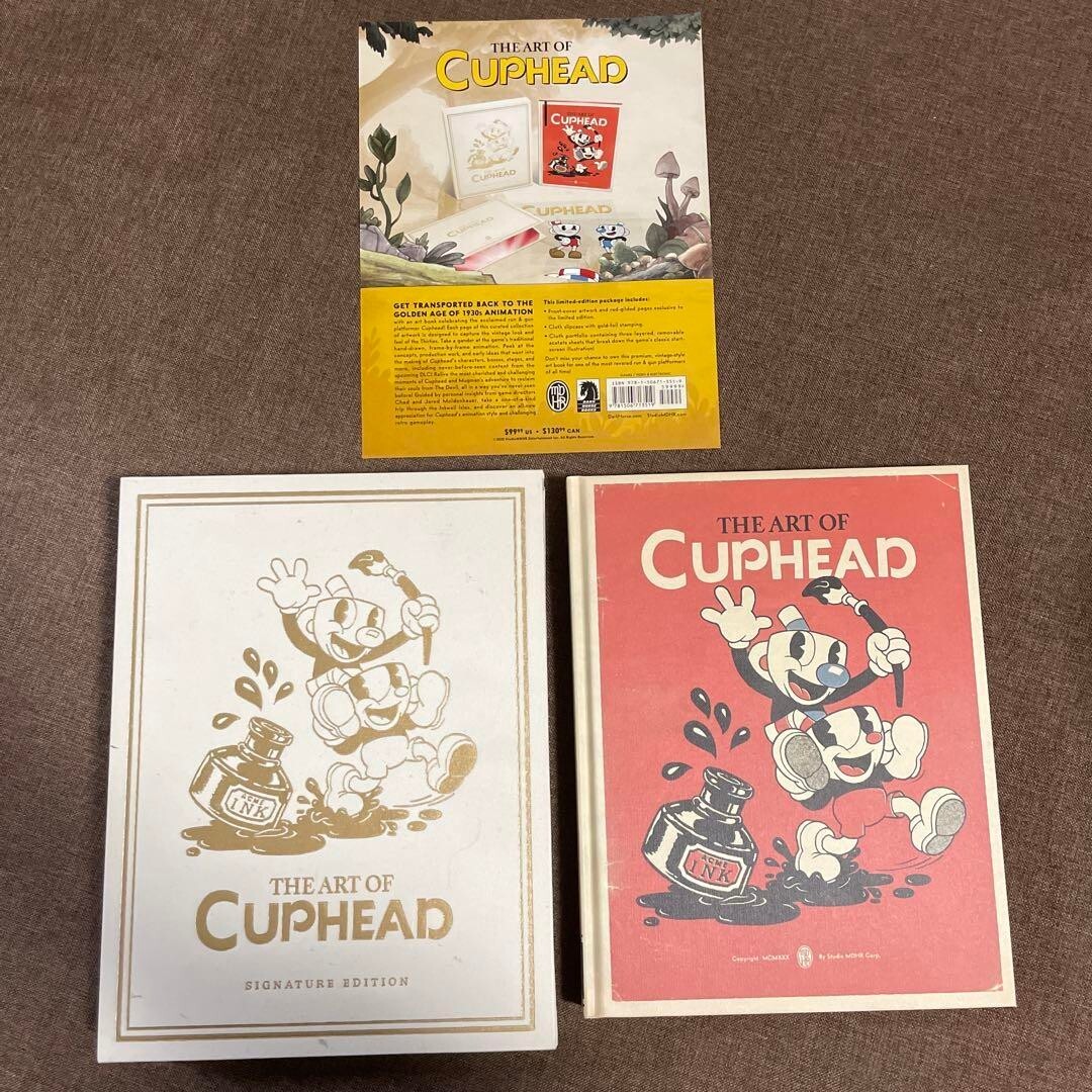 The Art of Cuphead Signature Edition From Japan used | eBay