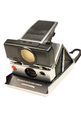 Polaroid SX-70 Sonar OneStep Folding Instant Camera w/Autofocus