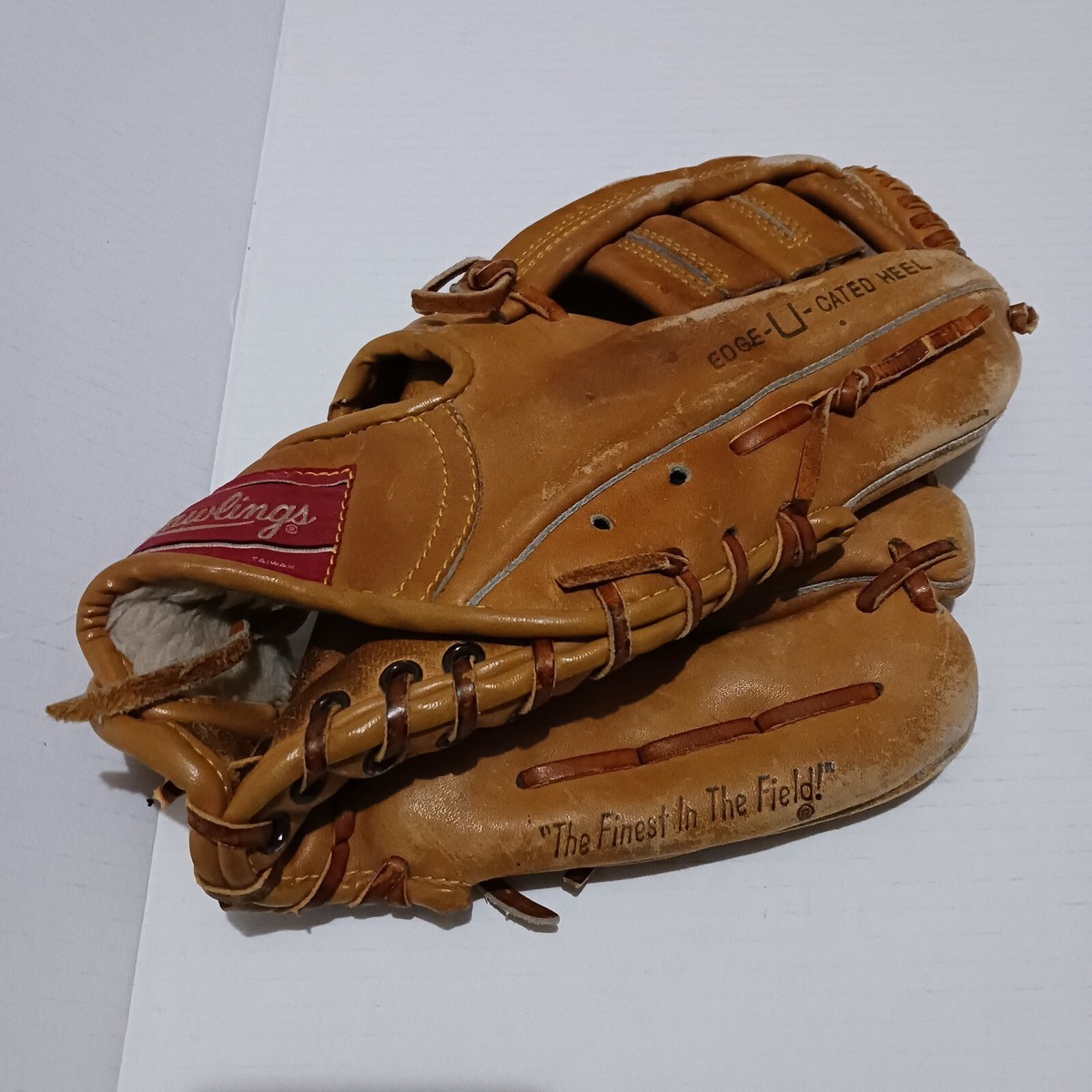 Rawlings EDGE-U-CATED HEEL Baseball Glove Mitt Dave Winfield | eBay