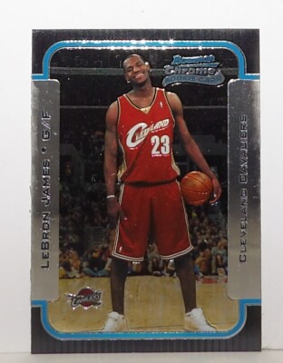 2003-04 Bowman Rookies Chrome LeBron James #123 Rookie RC | eBay