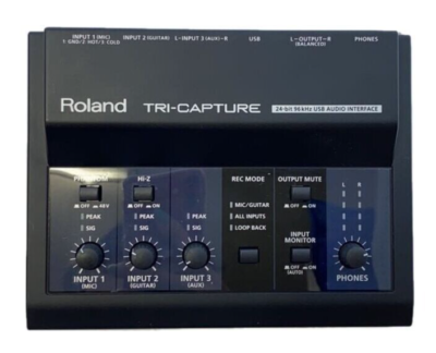 Roland UA-33 Tri-Capture 24bit 96kHz Digital USB Audio Interface