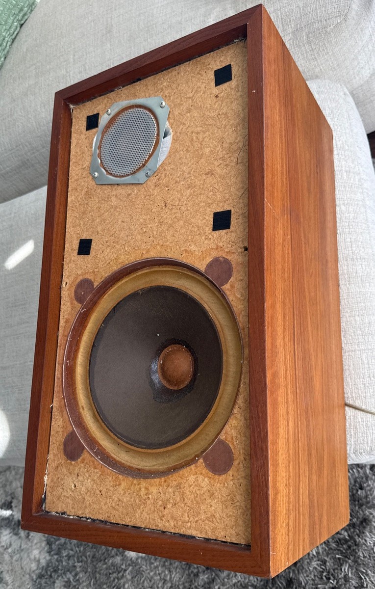 Qty = 1, KLH Model SIX *Early* VTG Speaker 6 KLOSS Walnut 60s