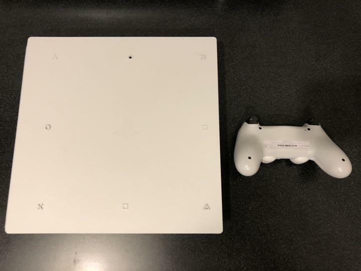 Sony PS4 Pro Console Glacier White HDD 1TB PlayStation 4 CUH-7200