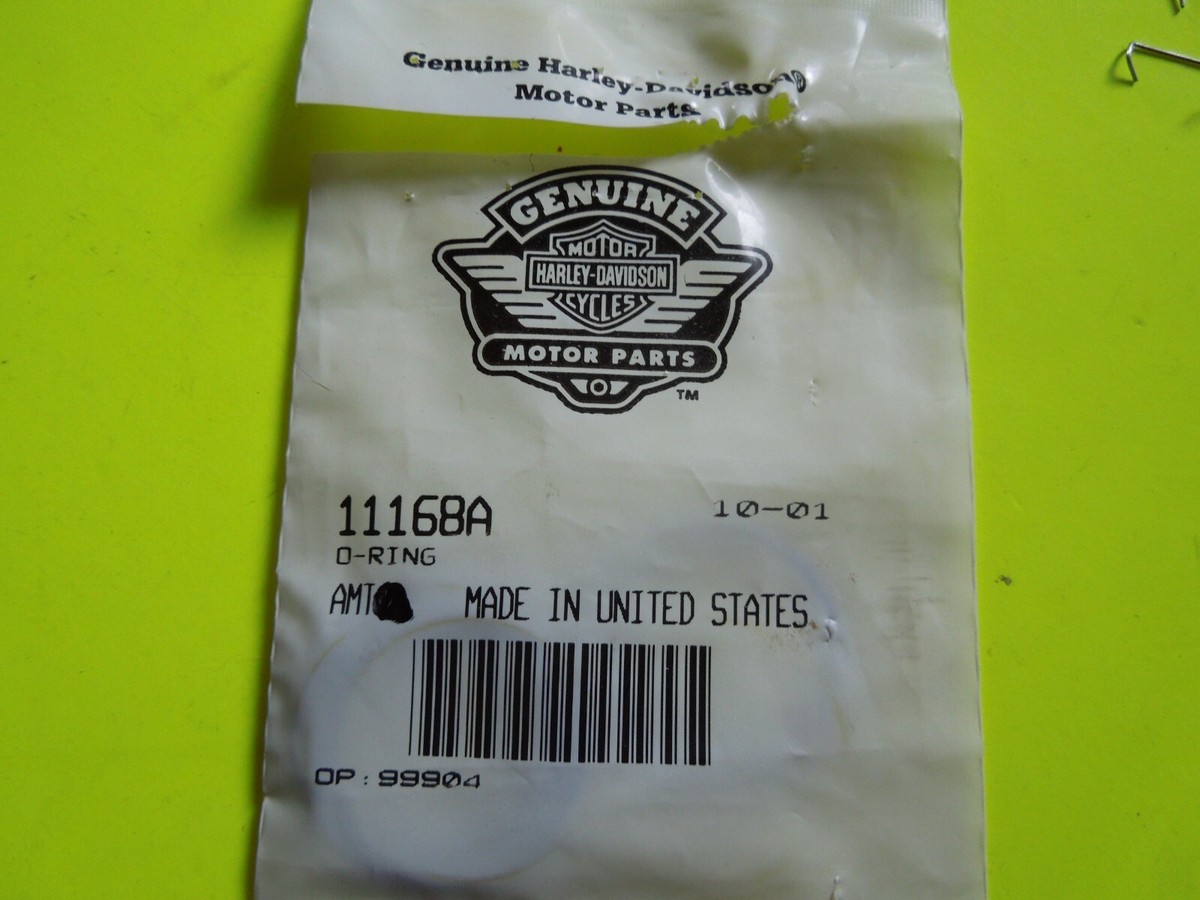 1 NOS OEM Harley Davidson Tappet Guide O-Ring P/N 11168A | eBay