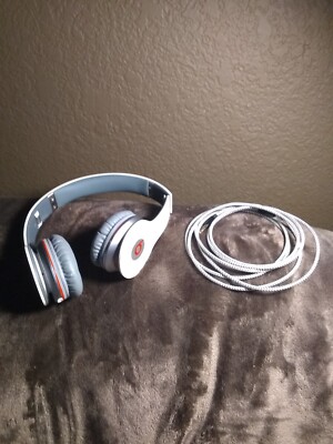 Beats by Dr. Dre Solo HD Over the Ear Headphones - Silver White