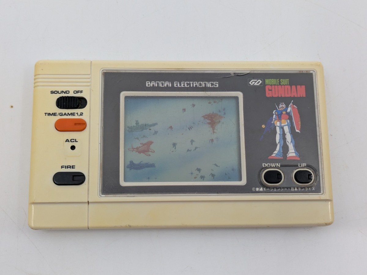 Bandai LSI Handheld Game Watch Mobile Suit Gundam Retro Console