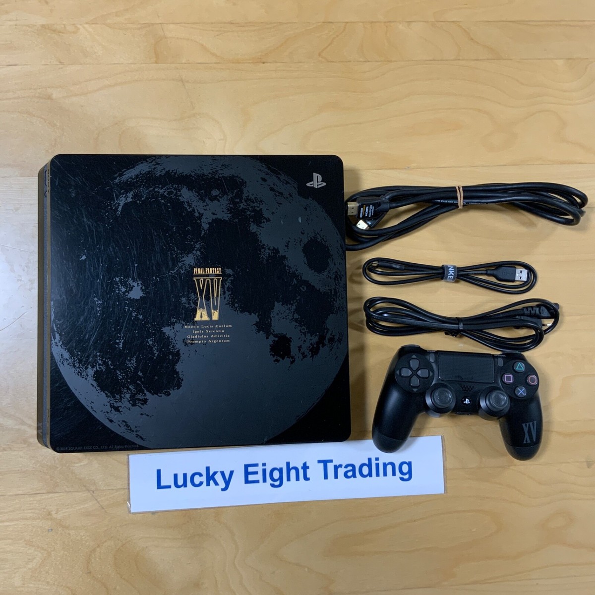 PS4 FINAL FANTASY XV LUNA EDITION 1TB Console Full Accessories [CC