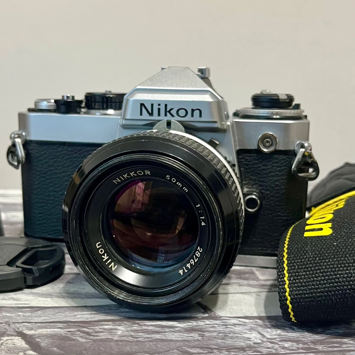 Nikon FE NIKKOR-H 50mmレンズ付き Nikon FE Film Cameras for sale - eBay