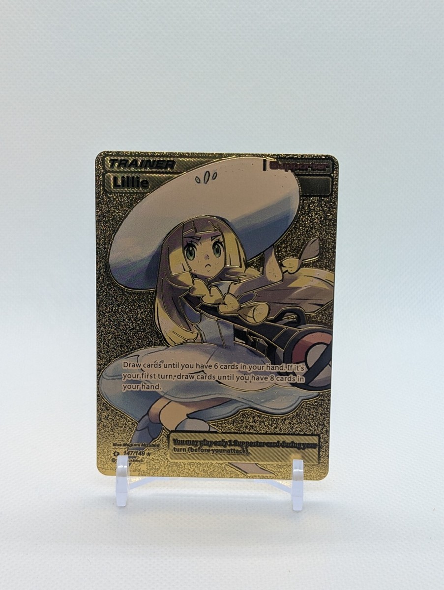 Pokemon🔥LILLIE 147/149🔥GOLD FOIL🔥Sun & Moon🔥Collectible | eBay