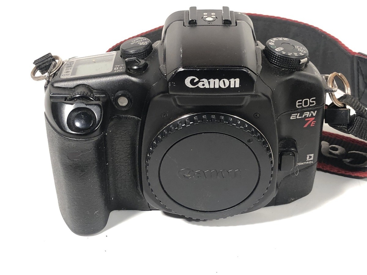 Canon EOS Elan 7E 35mm Vintage SLR Film Camera Body Only with Box