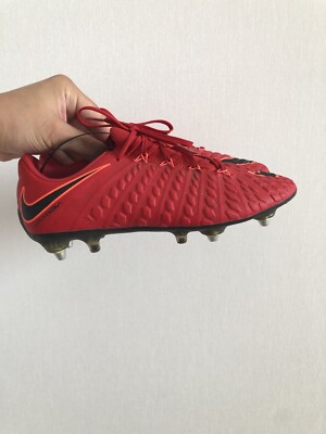 Nike Hypervenom Phantom 3 Elite Football Cleats Boots Red ACC US7