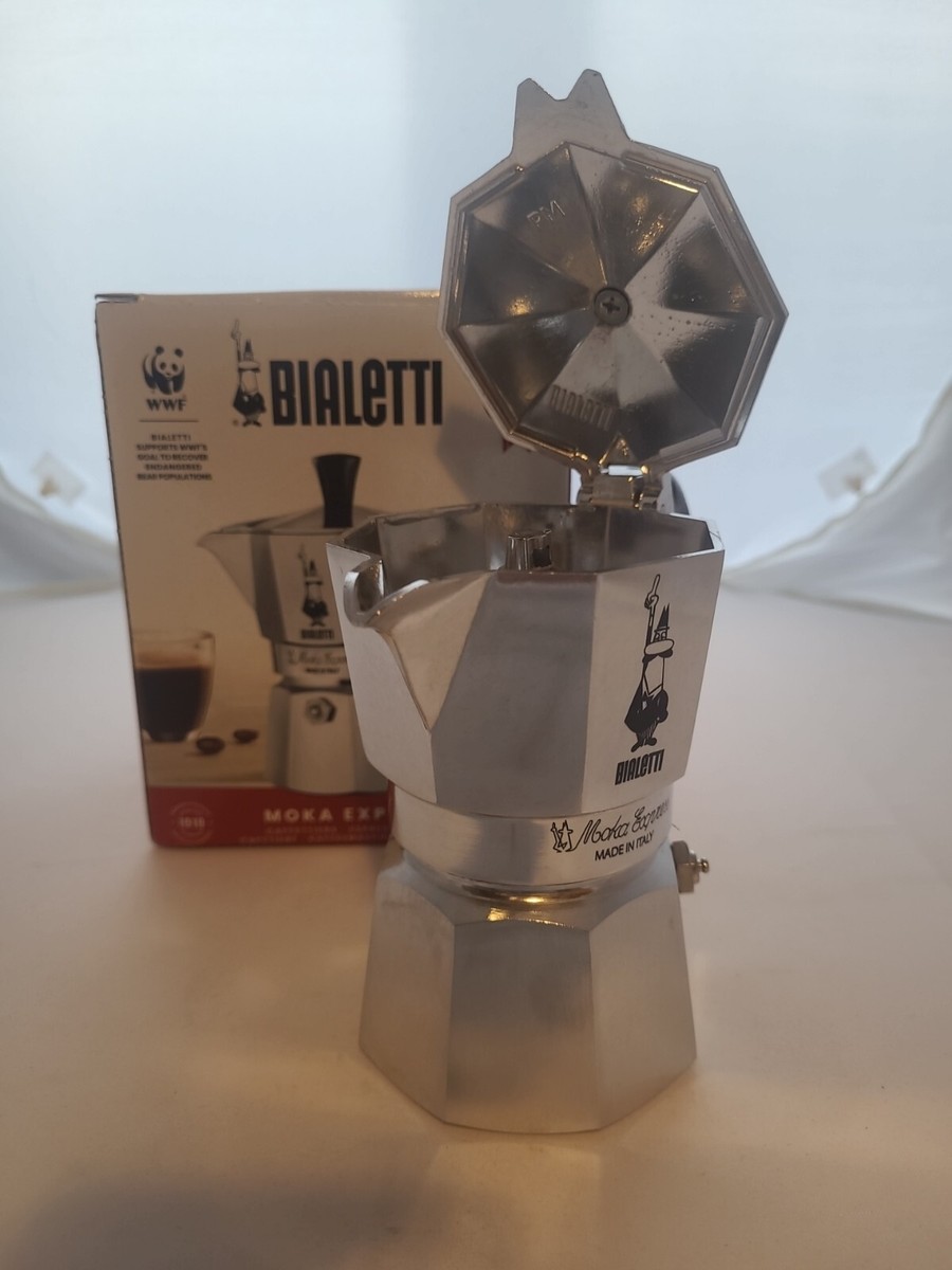 Bialetti Moka Express 2 Cup Moka Pot Espresso Maker Cafetiere