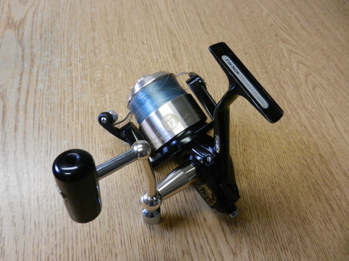 Fin-Nor AHAB Size 12 Spinning Fishing Reel 12-17 LB Line Works