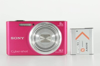 SONY DSC-W730 Cyber-shot Digital Camera 16.1 MP 8x Zoom Pink