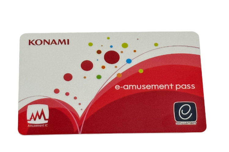Bulk 50 Cards - Konami E-Amusement Pass - Amusement IC Card - For