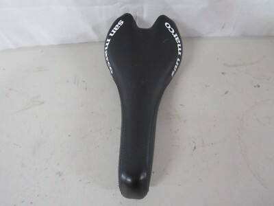Selle San Marco Trilon Ponza Saddle Black 254g Cr Mo rails 130 mm