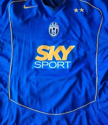 Nike Juventus Alternate Jersey 2004/05 Size XL Blue Men's Sky