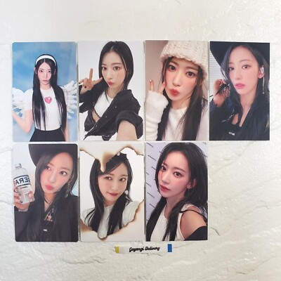 LE SSERAFIM SAKURA Unforgiven Photocard Compact Lucky Draw HMV