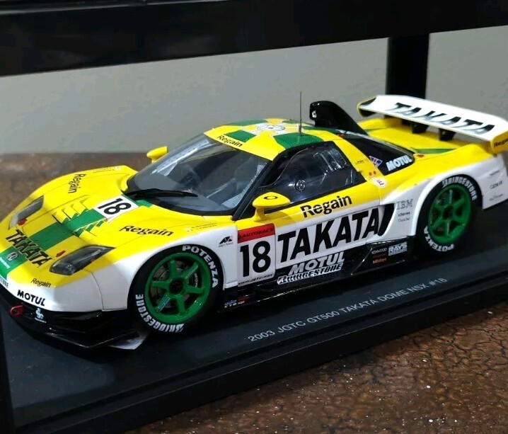 AUTOart 1:18 Honda NSX 2003 JGTC GT500 TAKATA DOME NSX #18 All
