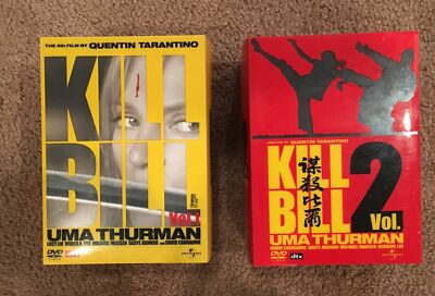 Kill Bill Vol 1 + 2 Japan DVD Limited Box All Bonus Items, Kubrick