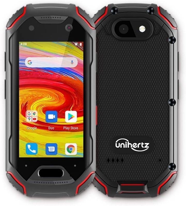Unihertz Atom worlds smallest 4G toughness smartphone android 9.0