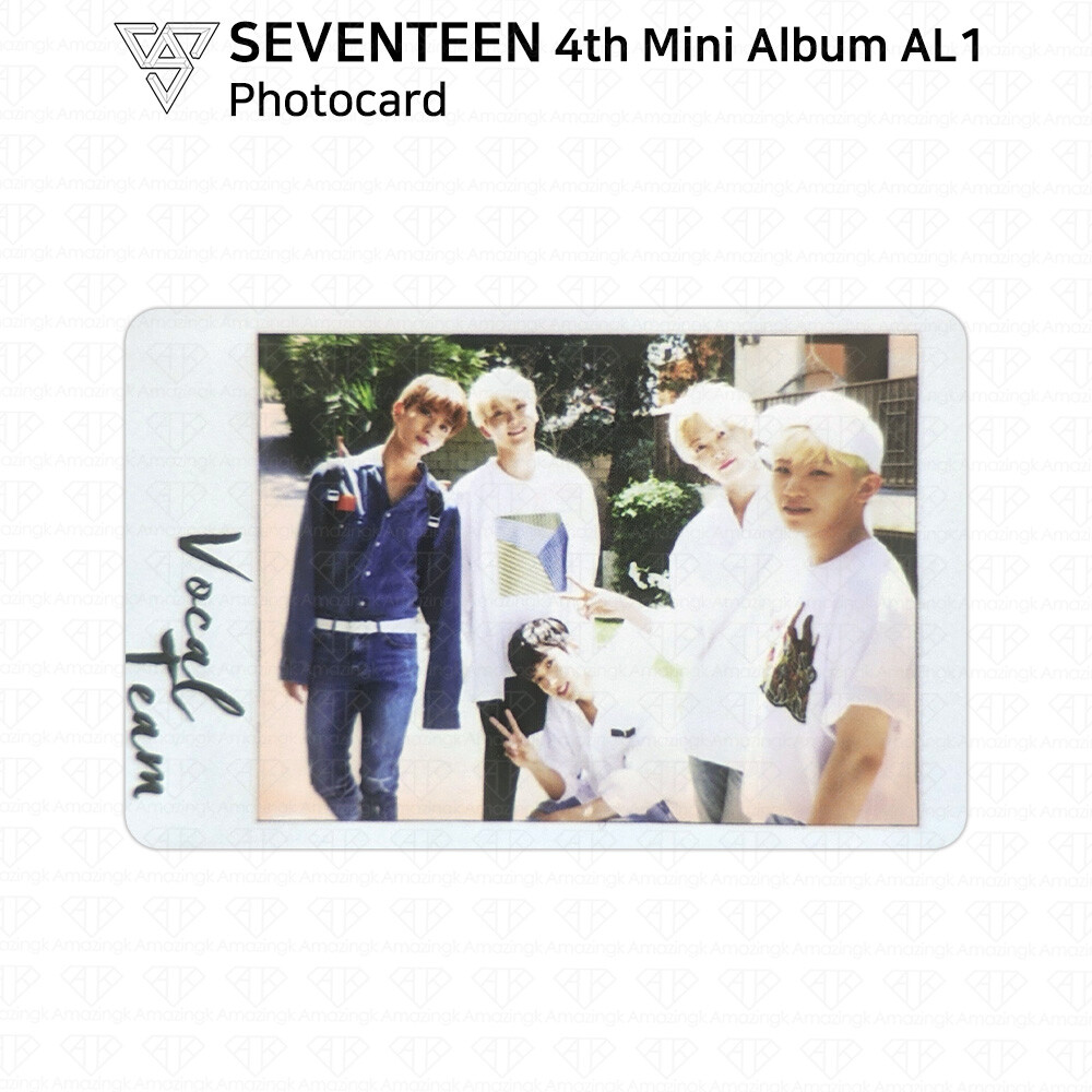 SEVENTEEN 4th Mini Album Al1 Official Photocard Jeonghan Mingyu