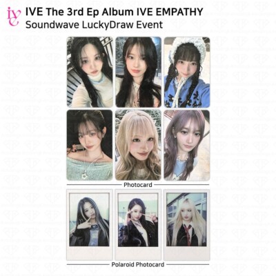 IVE The 3rd EP Album IVE EMPATHY Soundwave LuckyDraw Photocard