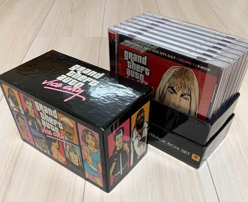 Grand Theft Auto:Vice City Official Sound Track Box Set GTA:VC CD