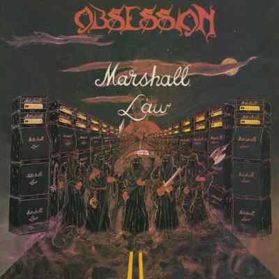 Obsession Marshall Law LP heavy metal vinyl obscure import hard