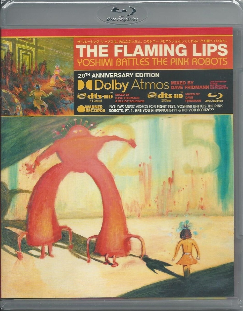 THE FLAMING LIPS Yoshimi Battles The Pink Robots SEALED Blu Ray | eBay