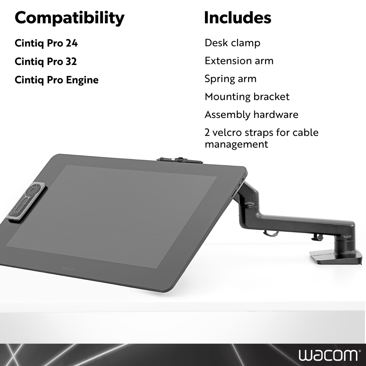 Wacom Flex Arm (Cintiq Pro24/32専用) Wacom Flex Arm, New | eBay
