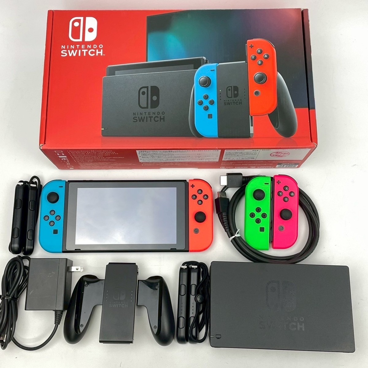 Nintendo Switch HAC-001(-01) Console All Accessories Selectable