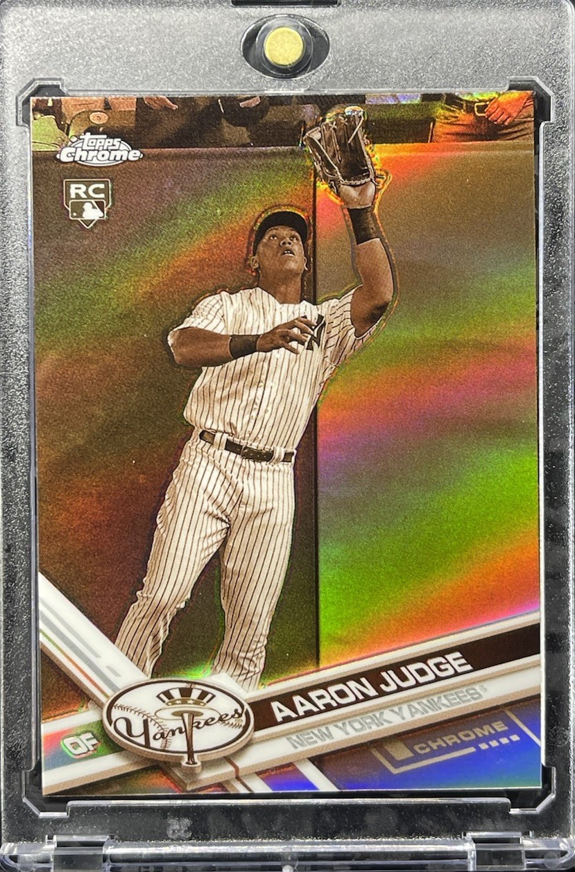 Aaron Judge 2017 Topps Chrome #169 Sepia Refractor Price Guide