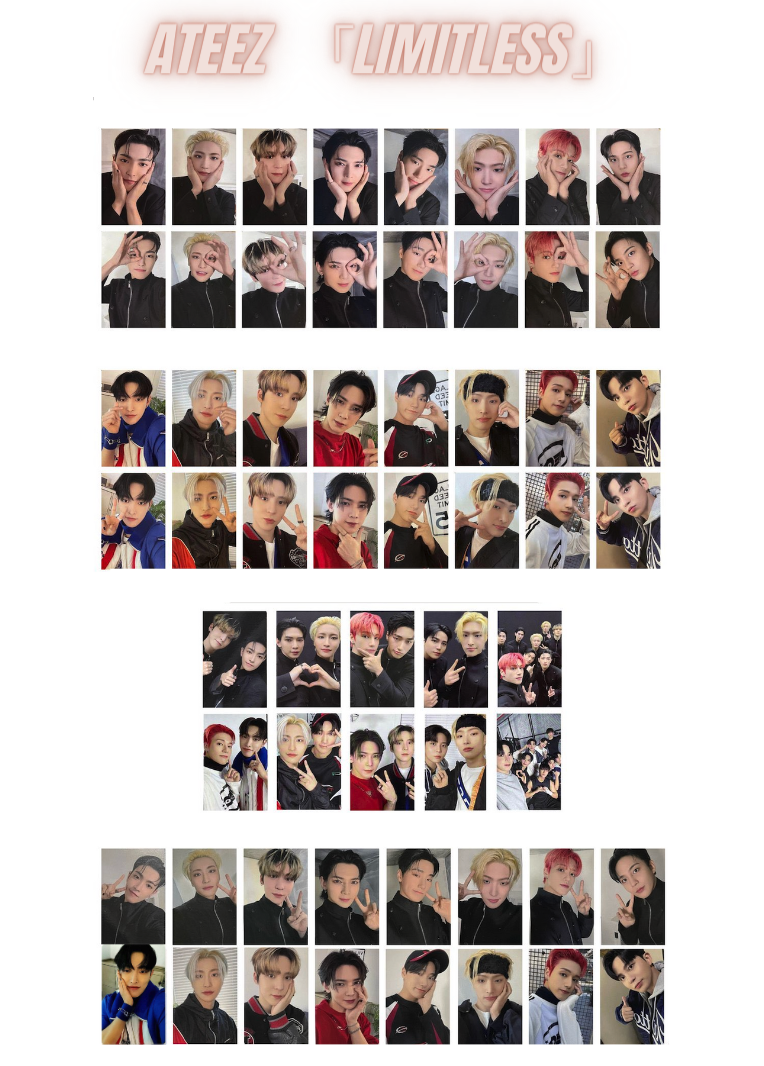 ATEEZ Limitless Japan 2nd single Album Official photocard photo
