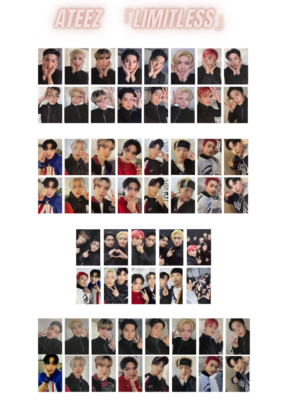 ATEEZ Limitless Japan 2nd single Album Official photocard photo