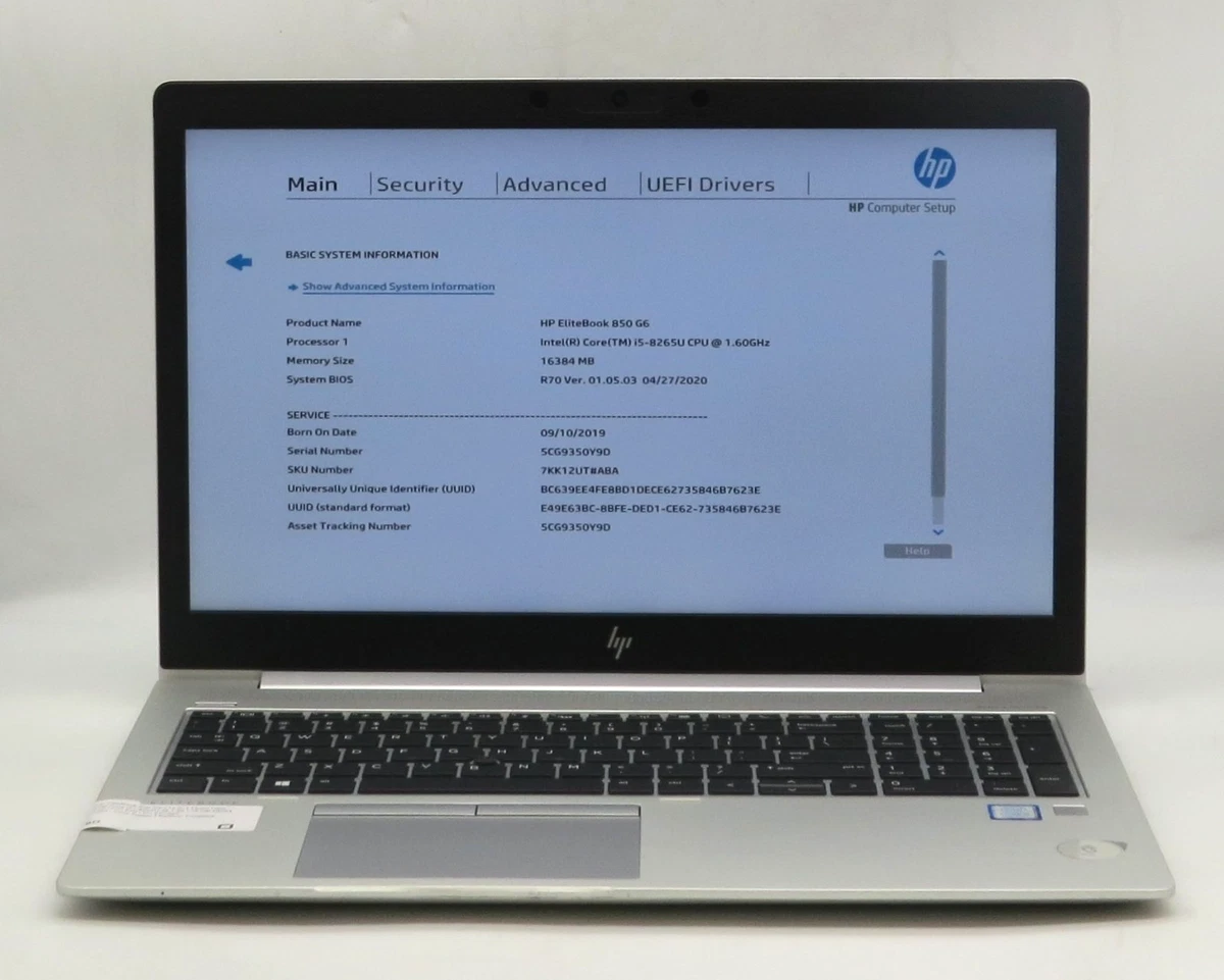 HP Intel Core i5 8th Gen. PC Laptops & Netbooks 15-15.9 in Screen