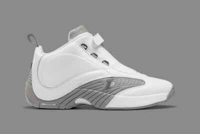 Reebok Answer IV Allen Iverson Grey White 54 Points Playoffs