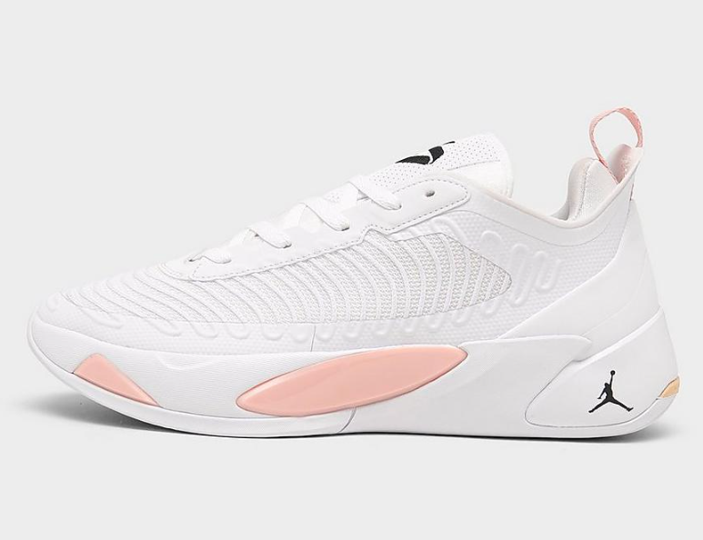 Nike Air Jordan Luka 1 White Black Bleached Coral Basketball