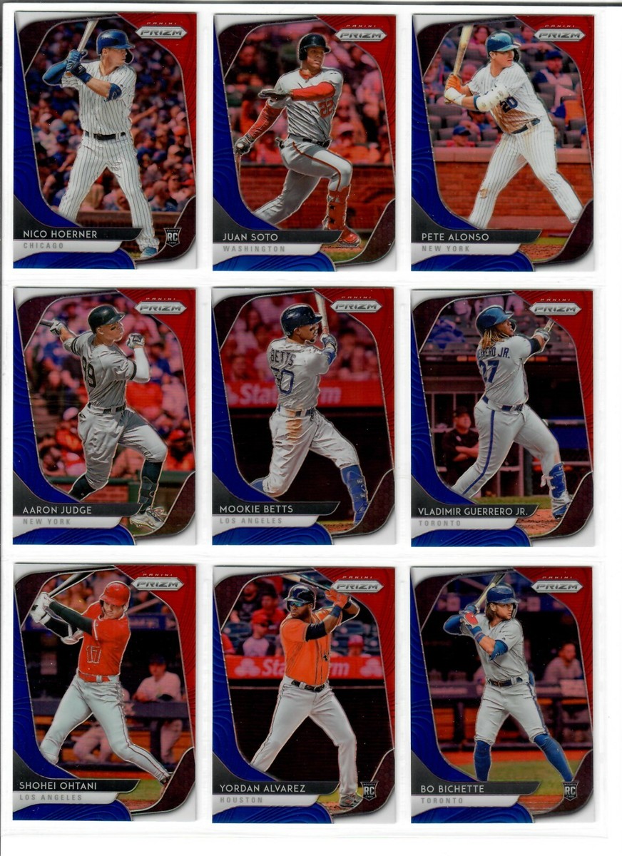 2020 Panini Prizm - Jake Fraley #19 Red White & Blue Prizm (RC